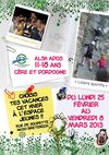 Programme ALSH Ados février-mars 2013