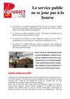 Le service public ne se joue pas à la bourse