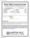 Martin Yale WRA007053 Handle for 7000E Manual
