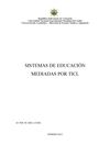 SISTEMAS DE EDUCACIÓN MEDIADAS POR TICL