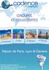 Brochure Groupes et Collectivités 2013 - Cadence Voyages