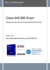 642-885 Exam Free PDF Demo