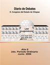 Junio 2006 (LXII –2do. Periodo Ordinario– II)