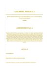Amendement pour modifier la loi Carle
