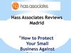 Hass Associates Reviews Madrid | How to Protect Your Small Business against a Cyber