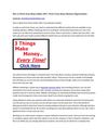 How to Work from Home Online 2013 | Work From Home Business Opportunities