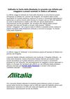 Alitalia IoStudio per viaggiare a prezzi scontati in Italia e all’estero