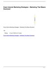 Exact Internet Marketing Strategies Marketing That Means Business