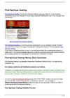 Find Spiritual Healing