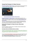 Garage Sale Strategies For Ebayr Success.