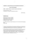  Candidature de chaoui mohamed au poste du Directeur de l’Ecole Nationale d’Architecture 
