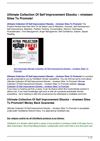 Ultimate Collection Of Self Improvement Ebooks nineteen Sites To Promote