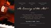 EUGENIO MATOS GOMEZ. CANADA, OTTAWA, DIPLOMATIC VIOLIN CONCERT PROGRAMME. IN COORDINATION WITH THE DOMINICAN REPUBLIC...