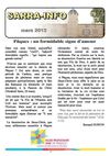 Sarra Info Mars 2013 : Pâques, un formidable signe d'amour
