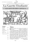 ICES - La Gazette étudiante, n° 14 - Les sept péchés capitaux