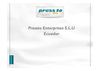 FRANQUICIA INTERNACIONAL PRESSTO DISPONIBLE PARA ECUADOR