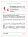 Natural Remedy for High Blood Pressure