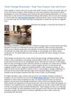 Water Damage Restoration - Keep Your Property Safe and Secure