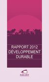 Rapport 2012 - Développement durable