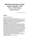 Les Coups de projecteur n°66