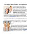Get the Best Appearance with Cosmetic Surgery