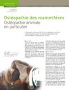 L'ostéopathie professionnelle