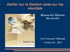 Atelier de formation en Gestion axée sur les résultats (GAR) et recherche de financements internationaux