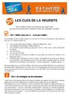 Les clés de la réussite | Rencontres pour l'emploi 2013
