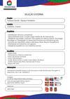 SELEÇÃO ASSESSOR SOCIAL ESPAÇO NORDESTE TAMBORIL