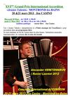 FESTIVAL - MONTROND-les-BAINS - CONCOURS International ACCORDEON 2013