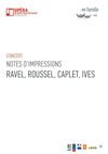 Opéra de Rouen Haute-Normandie : Programme de salle Notes d'Impression