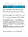 TSX Today Brings FREE Stock Market News