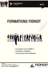 Formations FIDROIT 2013