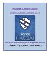 HOJA DE CAMPO 16 Y 17 DE MARZO