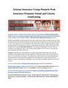 Arizona Insurance Group Pinnacle Peak Insurance Promotes School and Charity Fundraising
