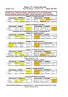Calendrier de printemps U11 1 & U11 2 saison 2013