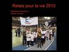 Relais pour la vie 2013