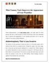 Mini Tummy Tuck Improves the Appearance of Your Waistline