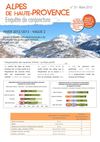 Conjoncture Hivernale 2012/2013 dans les Alpes de Haute-Provence - Bilan vacances d'hiver et premier bilan de saison 