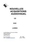 Liste des nouveautés - section Audiovisuel - 1er trimestre 2013