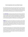 Best Investing Stocks in the Current Market Scenario