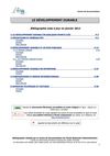Bibliographie sur le développement durable
