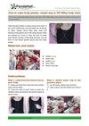 How to make body jewelry- simple way to DIY Miley body chain
