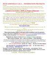 LES INFOS PRATIQUES POUR LE GALA de solidarité du 13 04 13 au Prisme à Elancourt (78)