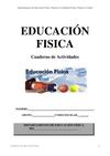 Cuaderno de actividades de Educación Física