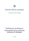 Etat de la recherche en Bretagne (2012)