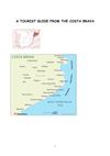 Tourist brochure of Blanes - Comenius S.C.O.P.E project