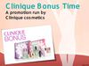 Clinique Bonus Time