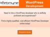 Hire Dedicated WordPress Developer for Joomla Extension Development