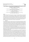 Trade Openness, Stock Market Development and Economic Growth of Nigeria， Empirical Evidence